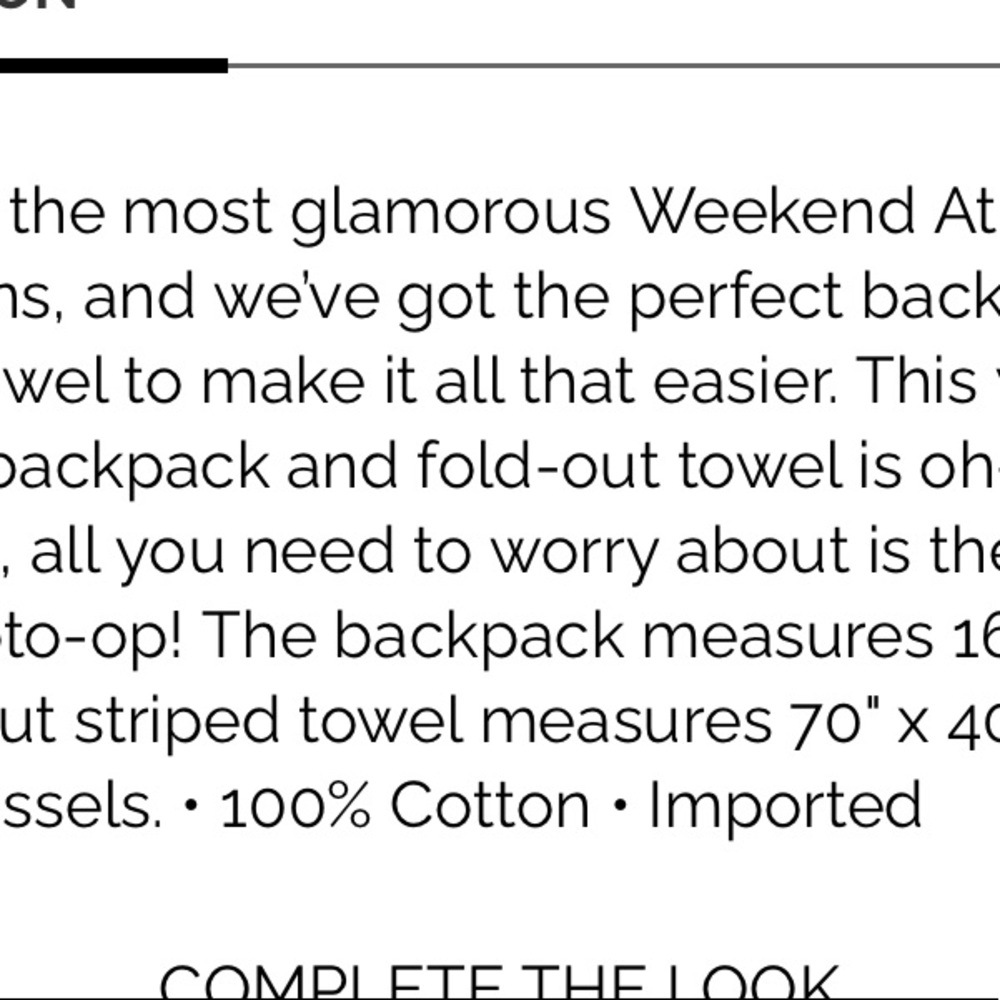 Red Dress Boutique beach bag! - Picture 5 of 5